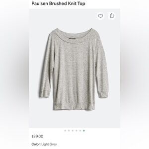 Paulson Brushed Knot Top